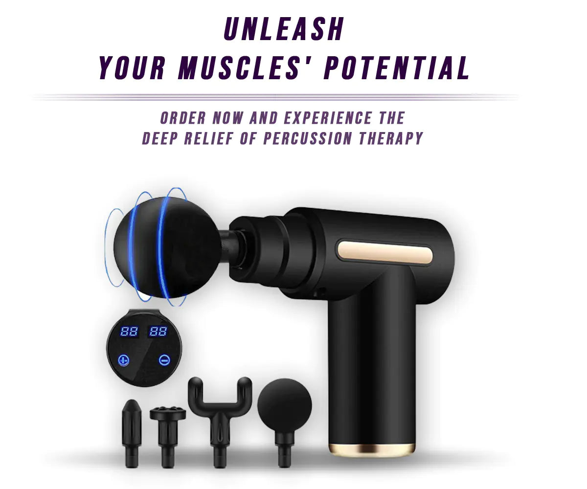 Mini Heated Deep Tissue Massage Gun