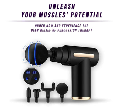 Mini Heated Deep Tissue Massage Gun